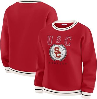 WEAR by Erin Andrews Womens WEAR by Erin Andrews Cardinal USC Trojans Seal Sweatshirt at Nordstrom, Size Xx-Large