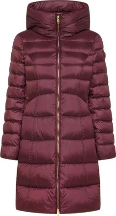 Peuterey Lichtgewicht Polyester Donsjack - Dames - Dons jassen - Rood - L - Polyester - Jassen