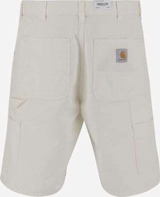 Carhartt Work in Progress Mens Cotton Shorts White
