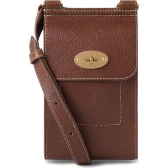 Mulberry Mini Antony Leather Pouch in Oak at Nordstrom