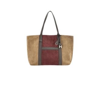 Hogan Shopping Bicolore - Dames - Shoppers - Veelkleurig - ONE Size - Leer - Tassen