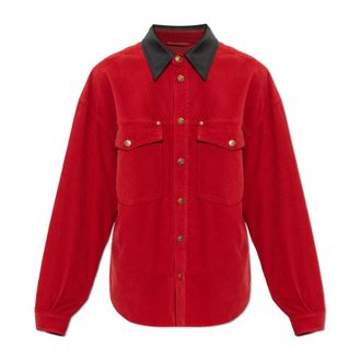 Versace Hombre, Camisas, Rojo, Talla: M