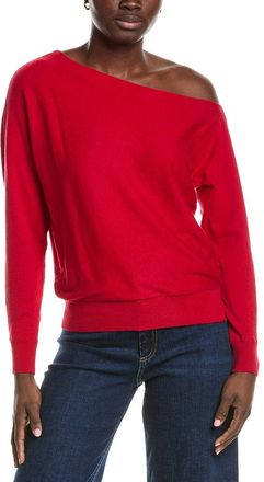 Minnie Rose Off-The-Shoulder Cashmere-Blend Sweater