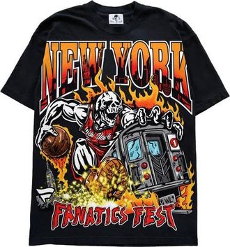 Warren Lotas Mens Warren Lotas Black Fanatics Fest Rider T-Shirt at Nordstrom, Size Xx-Large