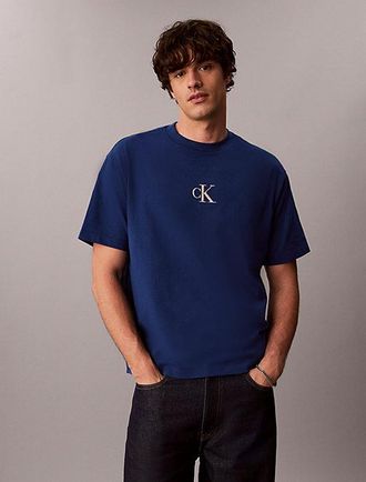 Calvin Klein Camiseta Oversized Con Logo En La Parte Trasera