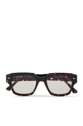 Ahlem Rivoli Square-Frame Tortoiseshell Acetate Sunglasses