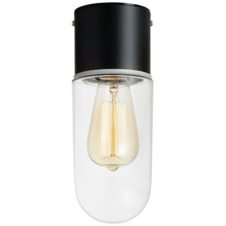 Marksl&ouml;jd Markslojd - Zen - L&aacute;mpara De Techo Para Ba&ntilde;o 1 Luz Negro Ip44, E27