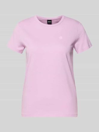 HUGO BOSS Regular Fit T-Shirt aus reiner Baumwolle Modell Eventsa11 in Pink, Gr&ouml;&szlig;e XL