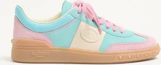 Valentino Garavani Upvillage Crosta Sneaker Woman AZURE/IVORY 35.5