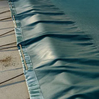 San Marco Telo Di Copertura Per Piscina 1800x800 Cm Con Occhielli E Corda Elastica