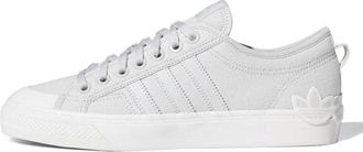 adidas Nizza Oversize Heel Logo - Light Solid Grey EF5714
