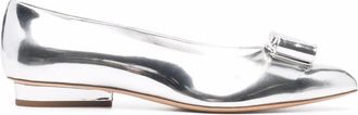 Ferragamo Ferragamo Viva Bow Ballerina Shoes