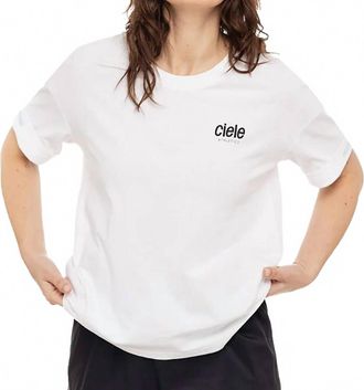 Ciele Athletics Athletics Stripes Nsbt Shirt In White