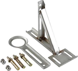 OEM Soporte Para Fregadero - Soporte De Montaje - Instalaci&oacute;n En Cocina - Tri&aacute;ngulo Ajustable - Extensible 32 Cm - Color Plata