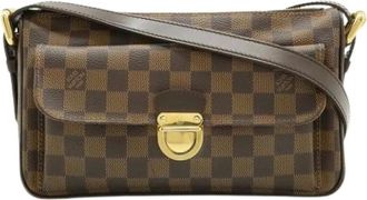 Louis Vuitton Pre-owned Cross Body Bags, female, Brown, Size: ONE SIZE Pre-owned Vintage Damier Canvas Shoulder Bag