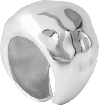 Federica Tosi Zilveren Ring Mindy Stijl - Dames - Ringen - Grijs - L - Accessoires