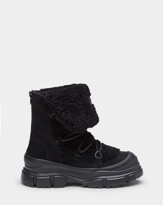 Rudsak ROKI WOMENS WINTER BOOTS WITH FAUX SHEARLING