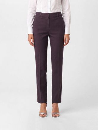 Joseph Pantaloni chino slim fit a vita alta in misto cotone e viscosa