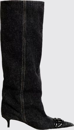 Diesel Stivale D-Venus Diesel in denim di cotone