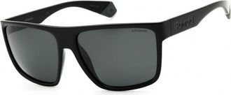 Polaroid PLD 6076/S 0807 M9 Black/Grey Polarized