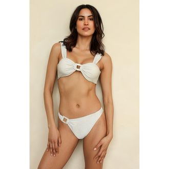 Dippin' Daisy's Swimwear Bubbly Cheeky Bikini Bottom in Eternal at Nordstrom, Size X-Large