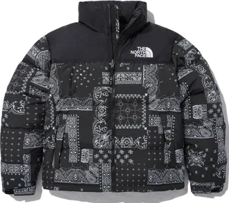 The North Face 1996 Nuptse Black Pattern NJ1DN76F