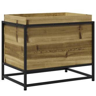 vidaXL Vidaxl - Jardinera De Madera De Pino Impregnada 60x40x50 Cm