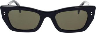 Kenzo Green Cat Eye Unisex Sunglasses KZ40162I 01N 51