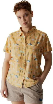 Kavu Girl Party Shirt - Womens in Camp Vibes at Nordstrom, Size X-Small