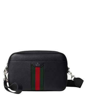 Gucci Black Web Trademark small crossbody bag