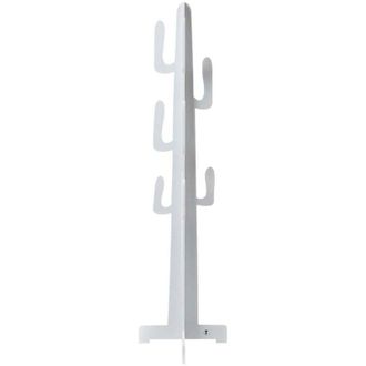 Oresteluchetta Appendiabiti da terra cactus in legno bianco h160cm Texas