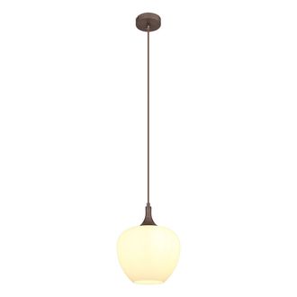 Globo Lighting L&aacute;mpara Colgante - Maxy - Marr&oacute;n - Vidrio - &Oslash; 24cm - E27