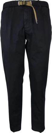 White Sand Pantaloni con vita elasticizzata - Nero