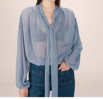 Grace & Mila Splendide Blouse In Blue