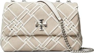 Tory Burch Borsa a spalla Kira piccola - Toni neutri