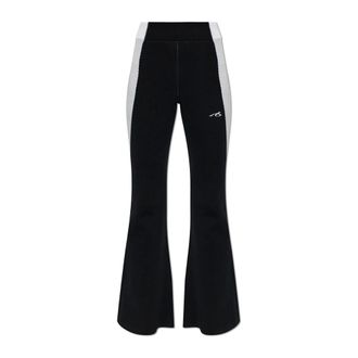 Balenciaga Flare Broeken - Dames - Broeken - Zwart - Maat: XS Wol