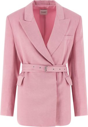Nude Linen Womens Blazer