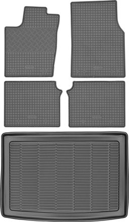 OEM Juego De Alfombrillas De Goma Para Jeep Grand Cherokee Iv Suv Del 2014 + Alfombrilla Para El Maletero