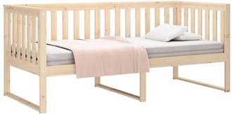 vidaXL Sofá cama sin colchón madera maciza de pino 90x190 cm Vidaxl