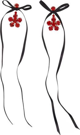 Simone Rocha Daisy Bow Earrings