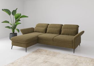 Sit&more Ecksofa »Emely, inkl. Sitztiefenverstellung« wahlweise mit Bettfunktion,Bettkasten,Kopf- & Armteilverstellung