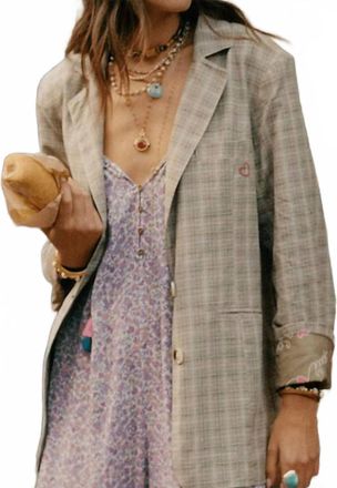 SPELL Arizona Blazer In Check