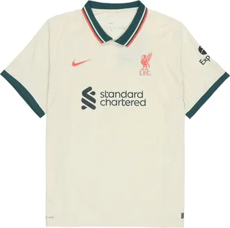 Nike Soccer/Football Sports Short Sleeve Jersey AU Player Edition 21-22 Season Liverpool Away Gray DB2532-239