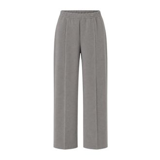 Gran Sasso Wijde Broek - Dames - Broeken - Grijs - Maat: 5XL Wol