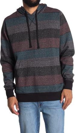 Burnside Fleece Pullover Hoodie in Red/blackdnu at Nordstrom Rack, Size Xxx-Large
