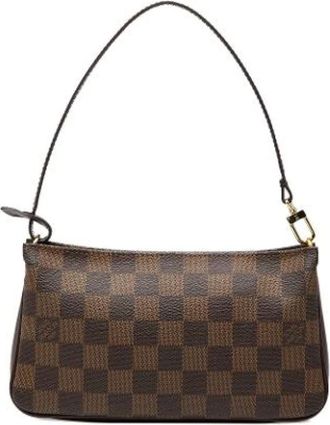 Louis Vuitton Pre-owned Shoulder Bags, female, Brown, Size: ONE SIZE Pre-owned The Navona Shoulder Bag