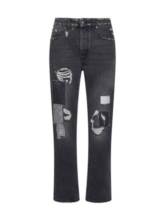 Palm Angels Straight Leg Jeans