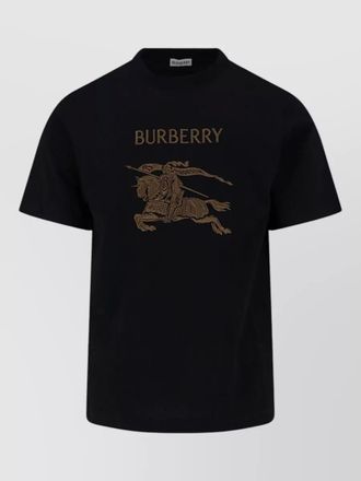 Burberry crew neck t-shirt short sleeve design