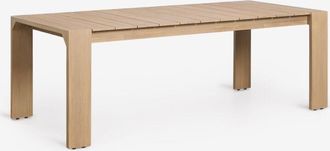 Sklum Mesa De Comedor Rectangular 220x100 Cm En Madera De Acacia Mirelen Sklum