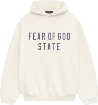Fear of God SS25 Fleece Hoodie Egg Shell 192BT246252F
